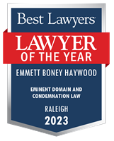 eminent domain lawyer of the year north carolina