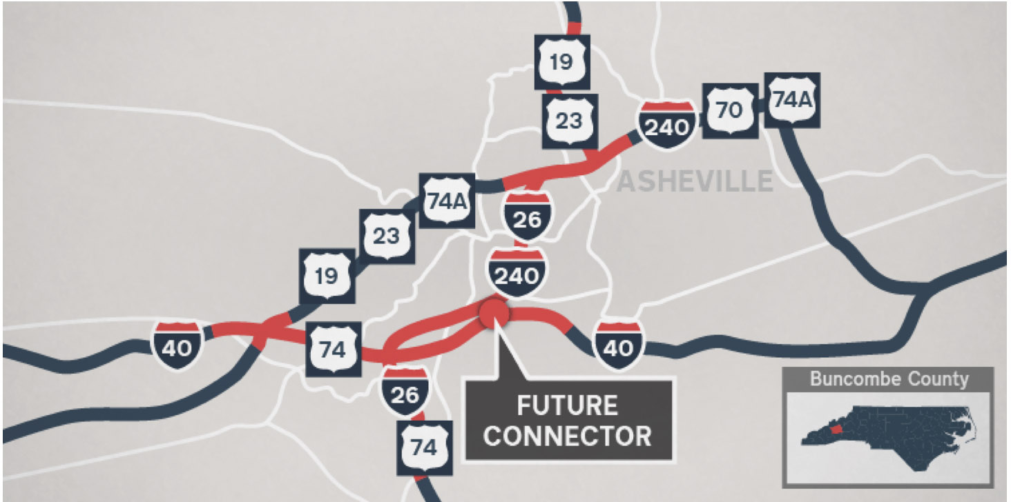Asheville I-26 Connector - NCDOT I-2513 (Buncombe)